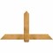Ekena Millwork Eugene Rough Sawn Timber Gable Bracket, Western Red Cedar, 60"W x 32"H x 2"D x 6"F, 13/12 Pitch GBW060X32X0206EUG00RWR - alternate 1